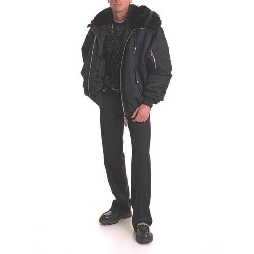 존 리치몬드 자켓 RMA25018GBBLACK