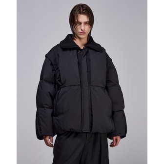 송지오 [파주점] 컬렉션 딥폴드 메타 구스다운 점퍼 SG6JP701BK