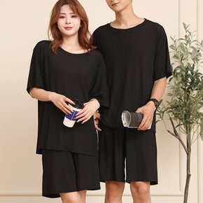 남여공용 찰랑 아이스실크 반팔티