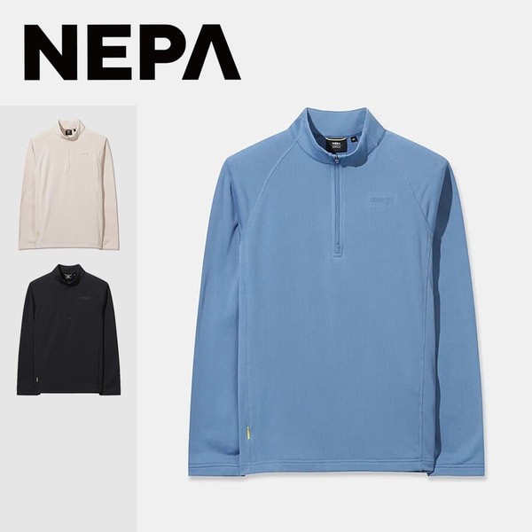 [부산점] 남성 패스파인더 폴라텍 파워그리드 집업 티셔츠 7L75422