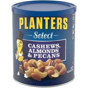 [해외직구] Planters 플랜터스 셀렉트 캐슈 아몬트 피칸 믹스 넛 432g 2팩