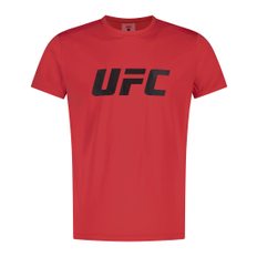 UFC 텐션 빅로고 머슬핏 반팔 티셔츠 레드 U4SSV2106RE