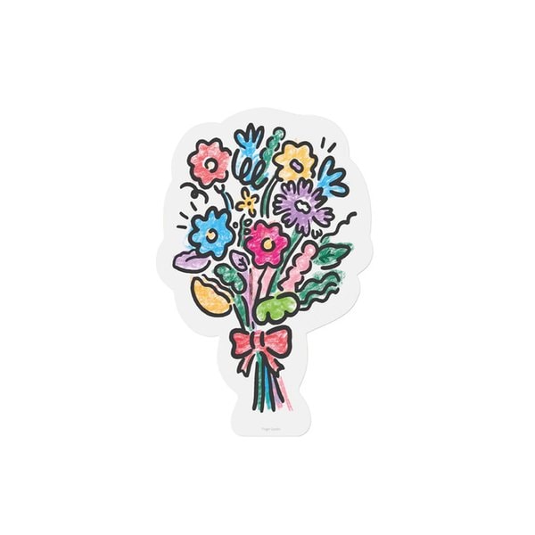 Coloring card (Flower)