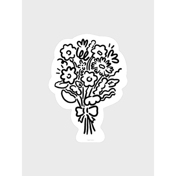 Coloring card (Flower)