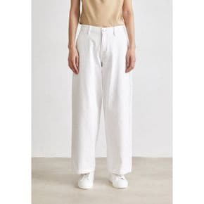 4580383 DKNY HIGH RISE TROUSER - Relaxed fit jeans optic white