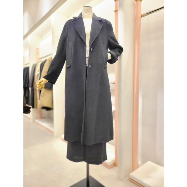 [여주점] 여성 싱글테일러드 캐시미어 블랜디드 핸드메이드 코트(ITPBYHL780)