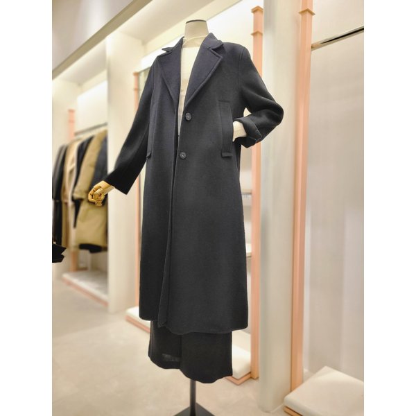 [여주점] 여성 싱글테일러드 캐시미어 블랜디드 핸드메이드 코트(ITPBYHL780)