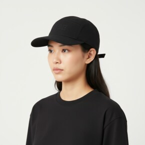 MM66S SH0TC0009 M35346 900 로고 자수 베이스 볼캡 모자 블랙