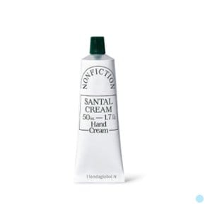 논픽션 향 좋은 휴대용 미니 핸드 크림 50ml SANTAL