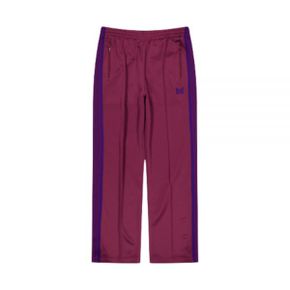 NEEDLES 니들스 Track Pant - Poly Smooth WINE (NS246) (폴리 스무스 트랙 팬츠)