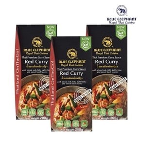블루엘리펀트 레드커리 소스 200g x 3개