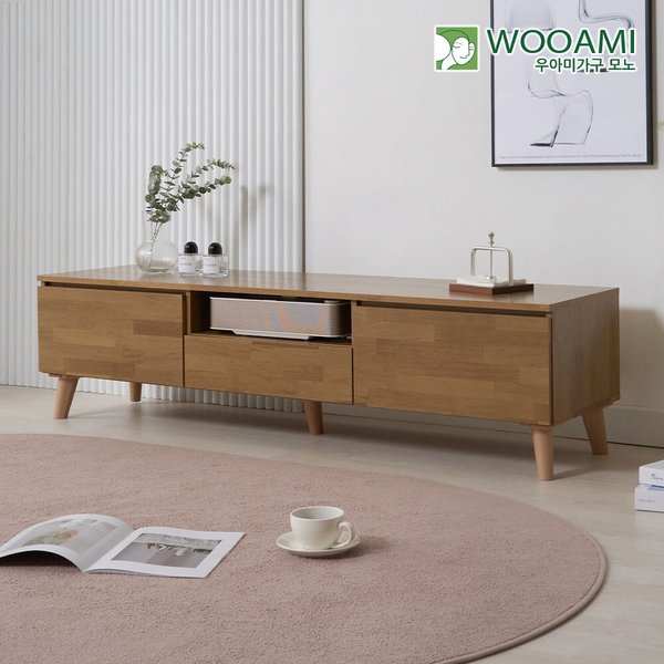 [착불] 우아미가구 모노 라올 티비다이 서랍 수납 거실장