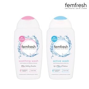 여성청결제 수딩워시 250ml+액티브워시 250ml