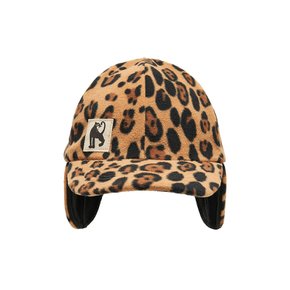 1000009413 (Leopard fleece cap) 레오파드 플리스 캡 이어머프