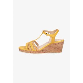 3749925 Caprice Wedge sandals - lemon comb