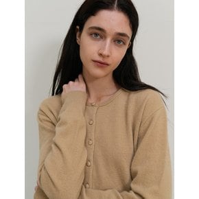 Cashmere Button cardigan - beige