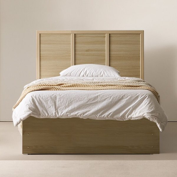 [보루네오]호텔라인 넉넉한 수납 침대 SS (매트별도) KC834