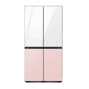 삼성 비스포크 냉장고 615L 글램화이트 글램핑크 RF60C901255