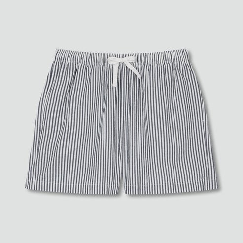 JAJU 25 S/S  JAJU  여 코튼 시어서커 3부 라운지 팬츠  J205202013