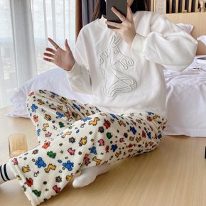 동물 데일리 소프트 패턴 수면파자마 SSH-161