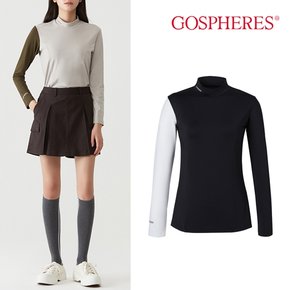 고스피어 GOSPHERES WOMAN TWO TONE SLEEVE BASE LAYER_PW3FLT28