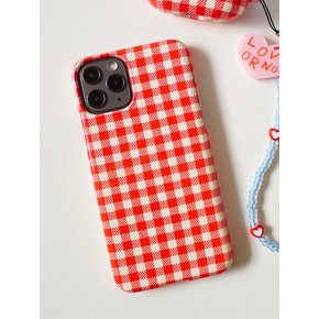 Red Check Phonecase