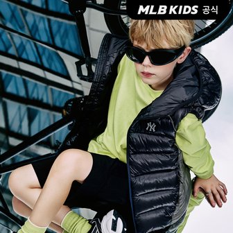 MLB키즈 (공식)24FW 데일리 아웃도어 립스탑 경량 다운 조끼 7ADVR0346-50CCS