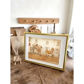 잭 버틀러 예이츠 골드 벽걸이 액자 40x30