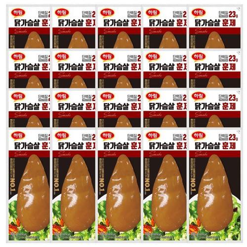 하림 닭가슴살 훈제 100g x 20봉(1)