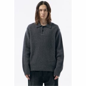 Grey Fox Blended Collar Sweater_CWWAW24812GYD