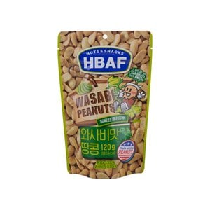  HBAF 와사비맛 땅콩 120g