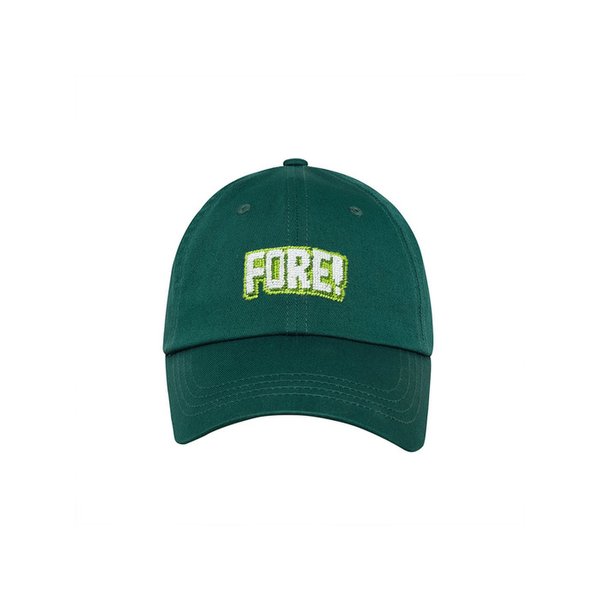 FORE NEEDLEPOINT HAT - GREEN