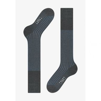 이스퀘어 4631769 FALKE SHADOW BUSINESS  CASUAL - Knee high socks blue