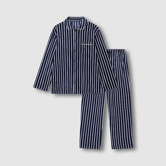 JAJU 남 밍크 플리스 플랫 카라 파자마 세트 J215401117058