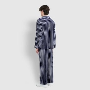 남 밍크 플리스 플랫 카라 파자마 세트 J215401117058