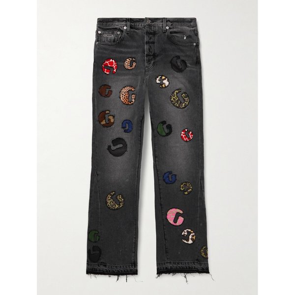 G-타임 플레어 디스트레스드 로고 아플리케 진 46376663163024358