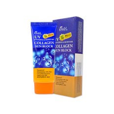 이켈 수딩앤모이스쳐 콜라겐 선블럭(70ml) 선크림 자외선차단제 선블록 썬밤 SPF50+ PA+++