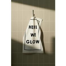 디자인 벨루어 게스트 타월 화이트/Here We Glow 1237306002