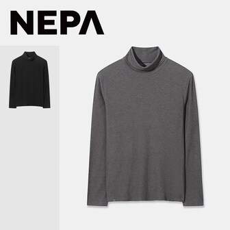 네파 [부산점] 남성 소프트 하이넥 티셔츠 7L75363
