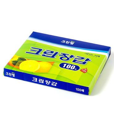  김치 생선 보관 청소 염색 보호 크린랩 크린장갑100매