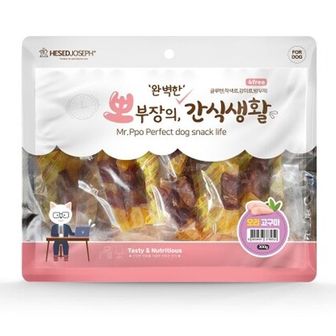 제이큐 강아지 오리 고구마말이 애견 영양 져키 간식 300g 1P X ( 2매입 )