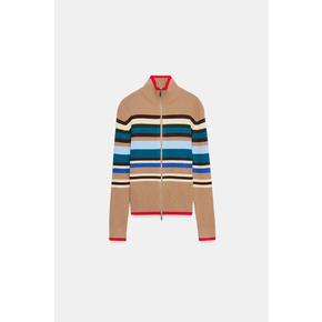 ZARA 자라 골지 니트 가디건 (스트라이프) 5755 001 330