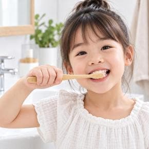제로웨이스트 각인 미세모 아동용 대나무 칫솔 (S50562681)