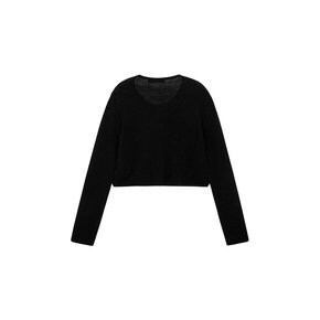 Clip Mohair Cardigan_black