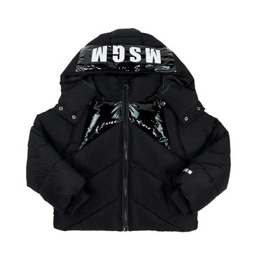 MSGM 엠에스지엠 키즈 하이 샤인 디테일 패딩 점퍼 F3MSJGPF004 110