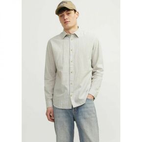 4613636 Jack  Jones JJESUMMER LINEN MIX SHIRT - Shirt crockery