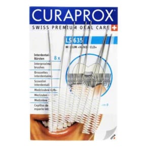 큐라덴 큐라프록스 Curaprox LS 635 미디엄 치간 칫솔 8개