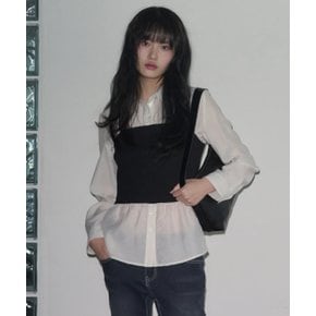 세렌 뷔스티에 레이어드 셔츠LRSH6191