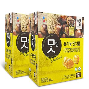 CJ제일제당 유기농 맛밤 42g 17개