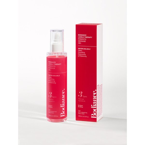 러블리 테라피 로맨틱 수용성 아로마 바디 마사지 젤 200ml